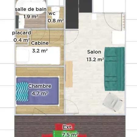 A 3mn A Pied - 4 Couchages - 1 - 1 - Coeur Lavandou דירה